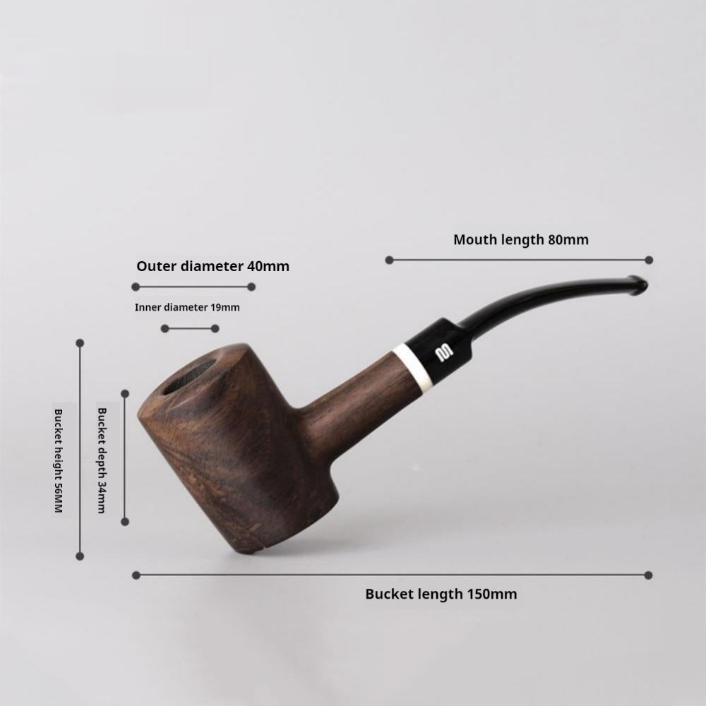 Newly Released at Buy Center: Costustoot Handmade Blackwood Pipe Wooden Smoking Set Pipe Dual-use Ac0035