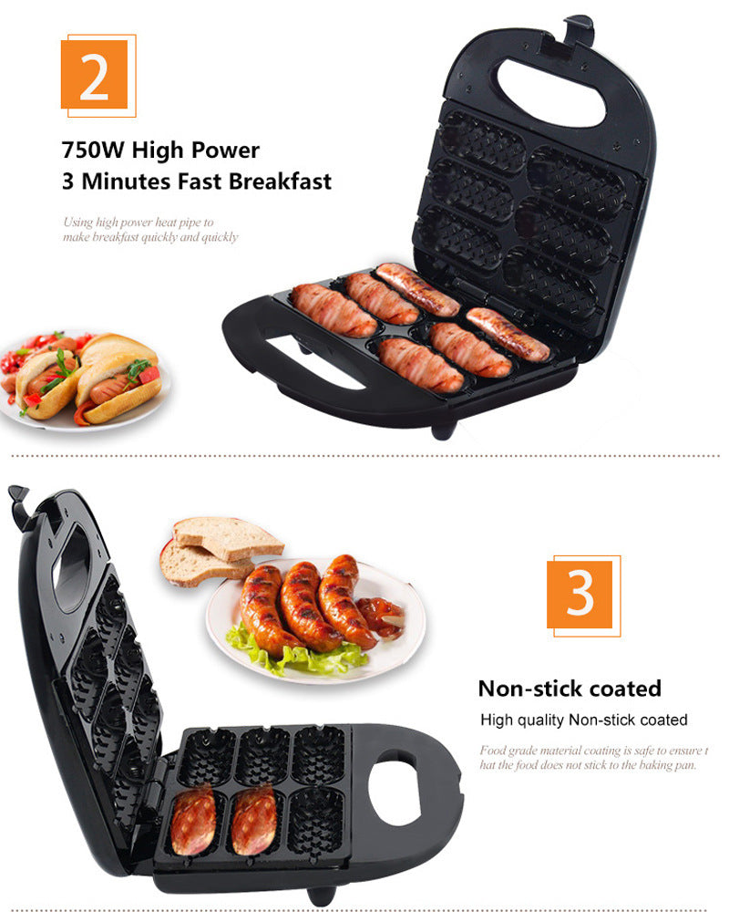 Home Hot Dog Roast Sausage Frying Machine Kitchen Gadgets Buy Center