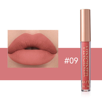 Buy Center Exclusive Offer-12 Colors Lip Lacquer Matte Liquid Lipstick Waterproof 9 Colors