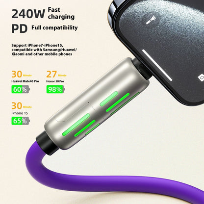 Fresh on the Scene at Buy Center: 240W Data Cable Fast Charging Two-to-two Charging Cable