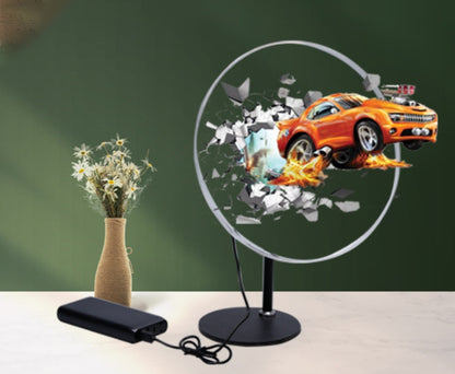 Fresh Arrivals at Buy Center: Desktop 3D Holographic Advertising Machine Fan Screen Commercial Display Small Size All-in-one APP