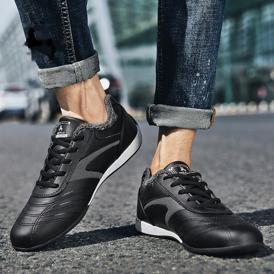 Trending Now at Buy Center: Autumn And Winter Cotton-padded Shoes With Velvet Men's Casual Sneaker