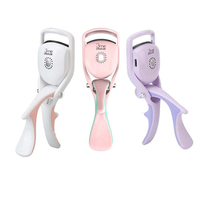 Now Available at Buy Center: 3 Temperature Control Heated Eyelash Curlers Elevate Your Lash, Rapid Heat-up, USB Rechargeable, Natural Curling 24H Long Lasting For Women Gift