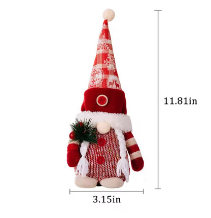 Fresh Arrivals at Buy Center: Christmas Decorations Knitted Non-woven Stand-up Faceless Doll