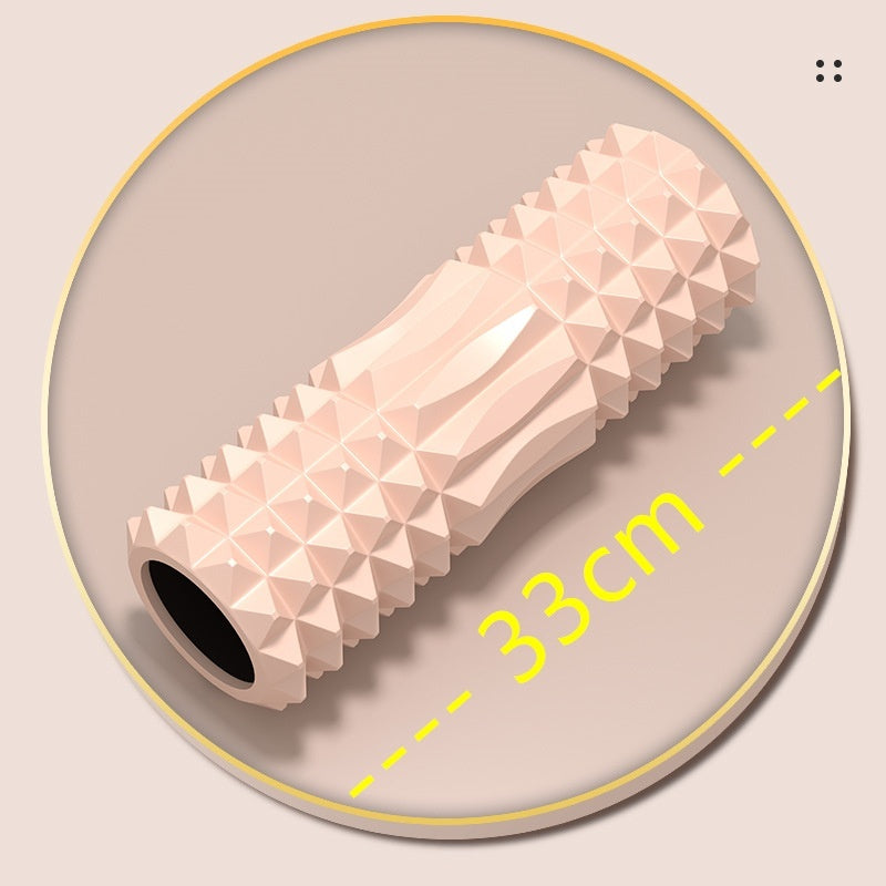 Just Arrived at Buy Center: Foam Roller EVA Hollow Foam Roller Thin Calf Fitness 33cm Pink Crescent