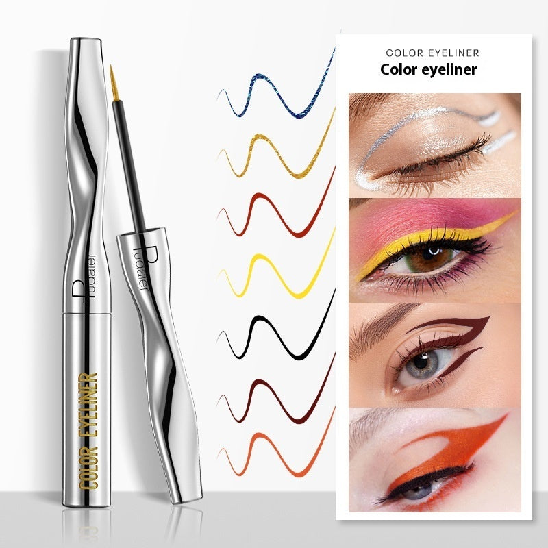 Buy Center Handpicked- Color Eyeliner Makeup Waterproof Quick-drying Very Fine 24 Colors