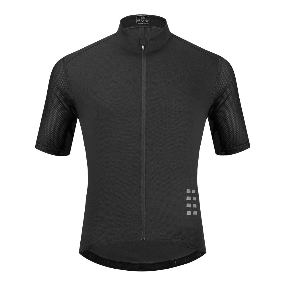 New Summer Men's Outdoor Sports Breathable Top Cycling Clothing BL247 Black