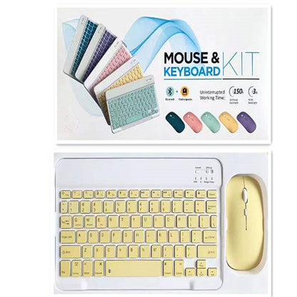 Creative Solid Color Bluetooth Keyboard And Mouse Set Buy Center