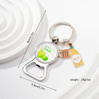 Hot New Items at Buy Center: Creative American Beer Keychain Pendant Bottle Opener Metal 4 Models