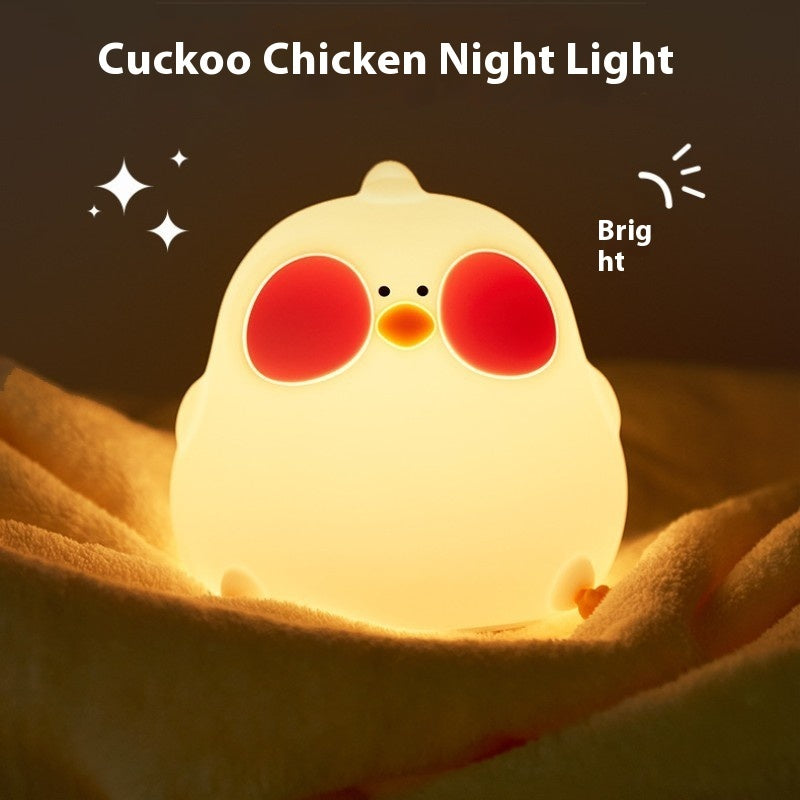 Fresh Arrivals at Buy Center: Cool Chicken Silicone Night Lamp Creative RGB Colorful Remote Control Night Light