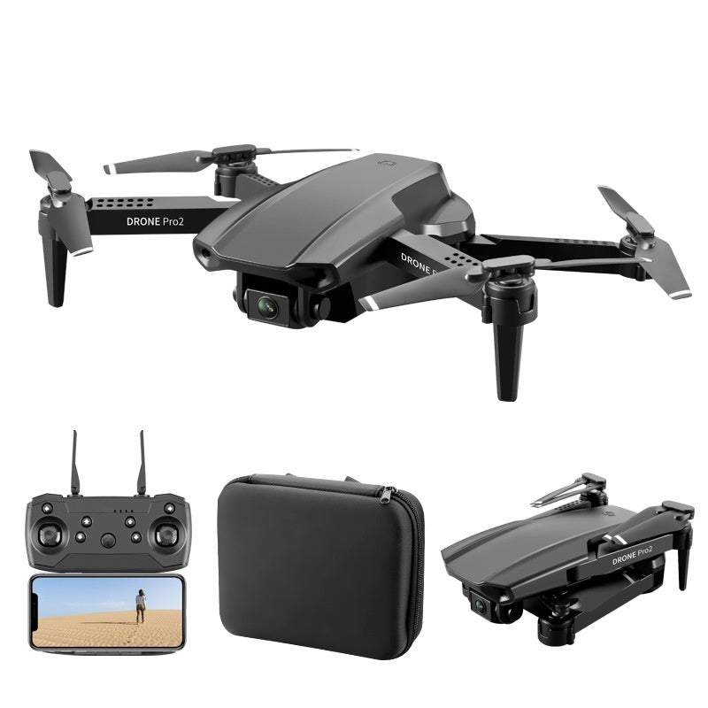 Fresh Arrivals at Buy Center: E99Pro2 Folding UAV HD Aerial Photography Black 1080p Single Shot