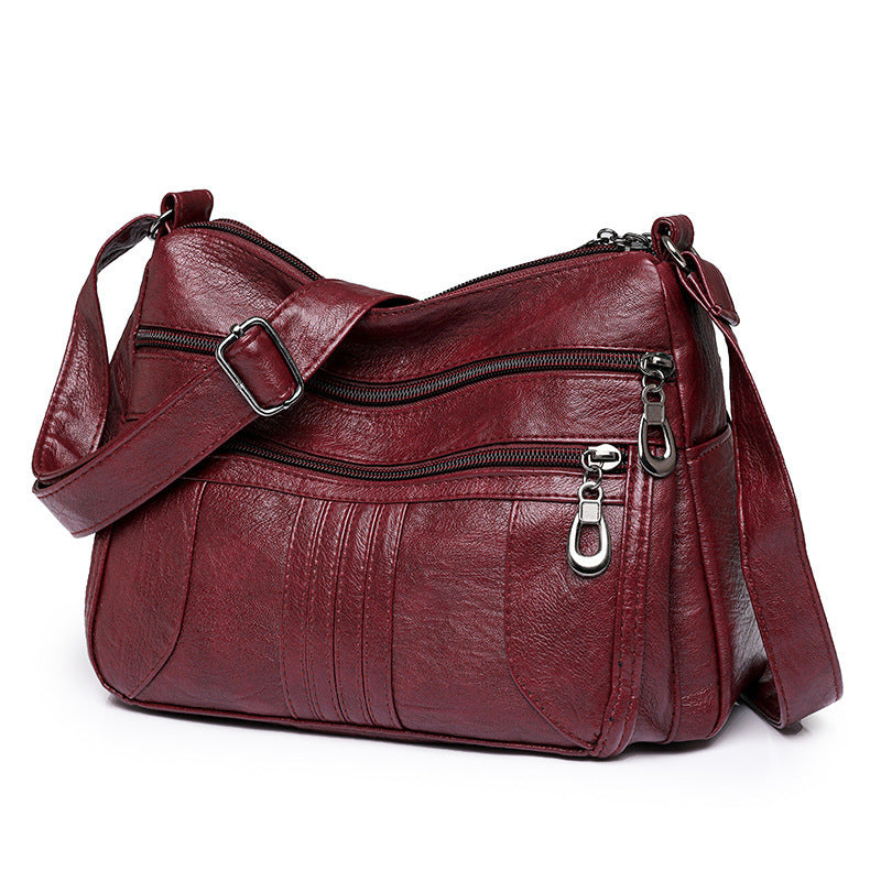 Nuevo bolso bandolera informal para mujer, estilo retro de PU, ligero, para ir al trabajo