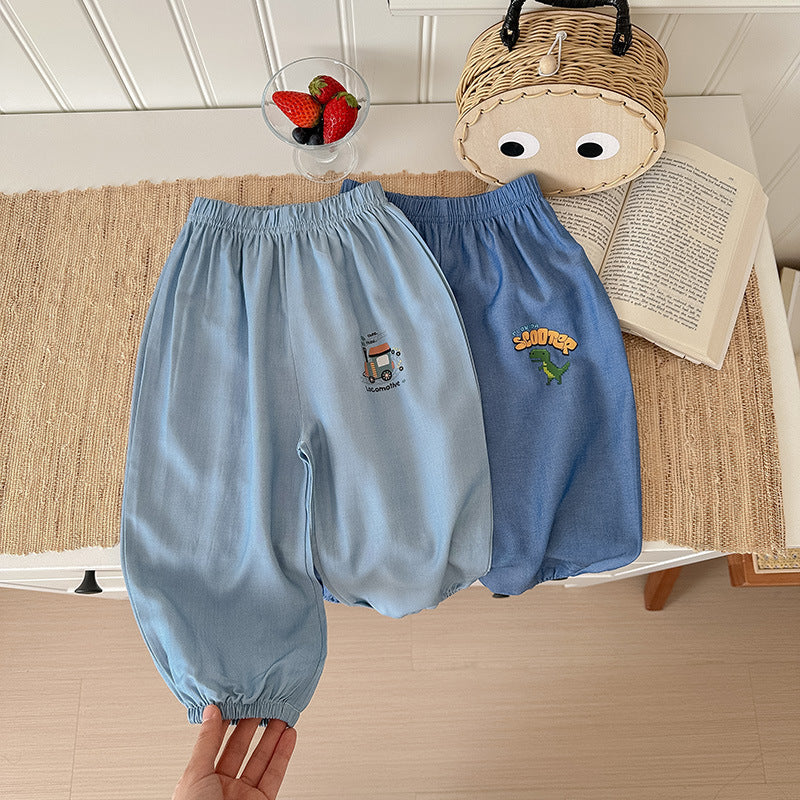 Newly Released at Buy Center: Cartoon Sports Pants Ice Silk Anti-mosquito Thin