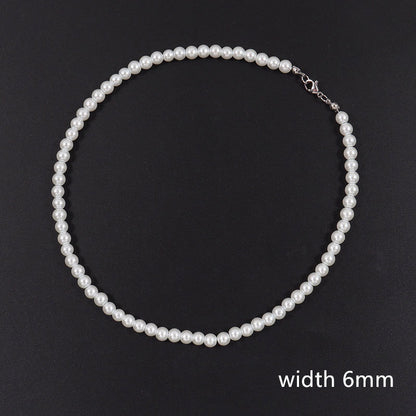 Trending Now at Buy Center: Light Luxury Temperament Simple Necklace 6MM