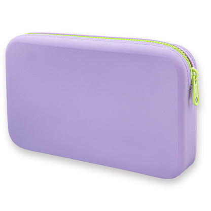 Now Available at Buy Center: Makeup Brush Wash Bag Good-looking Digital Aunt Towel Storage Bag Purple Blue Without Lanyard