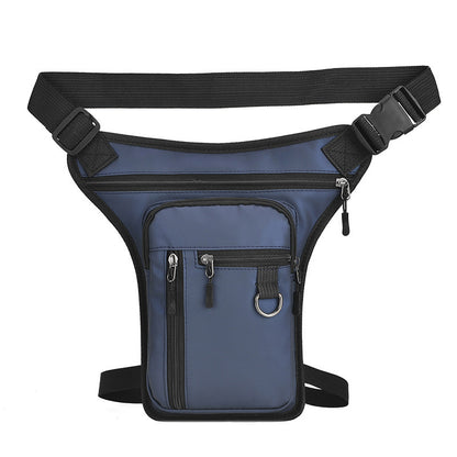 Men's Waist And Leg Bag Multi-functional Waterproof Shoulder