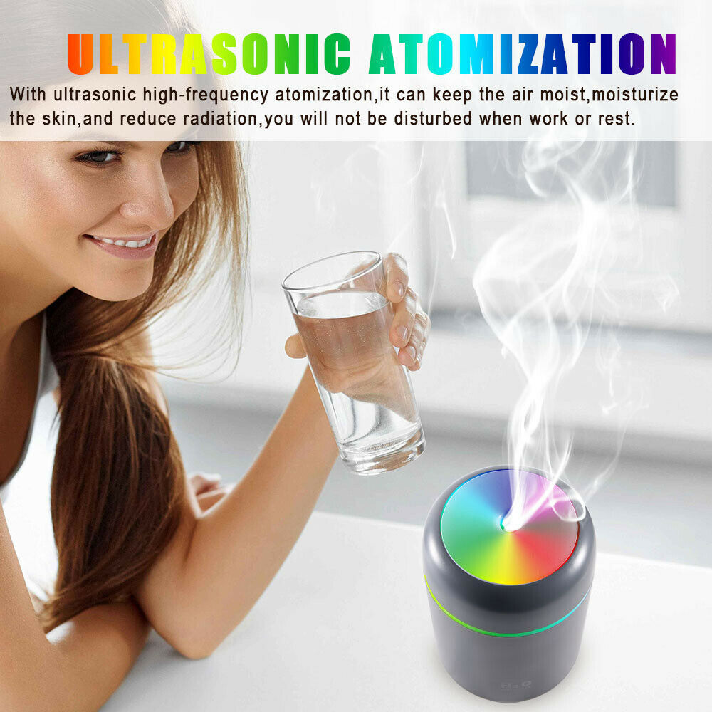 Aroma Essential Oil Diffuser Grain Ultrasonic Air LED Aromatherapy Humidifier Buy Center