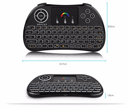 Fresh on the Scene at Buy Center: H9 Wireless Backlit Colorful Touch Remote Control Keyboard