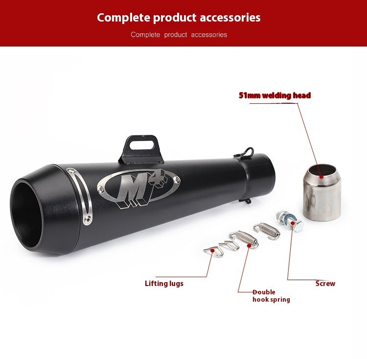 Newly Arrived at Buy Center: Motorcycle Modification Accessories Large Displacement M4 Exhaust Pipe Universal