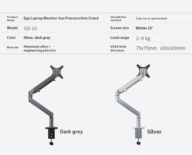 Buy Center Handpicked- Free Hover Notebook Air Pressure Arm Bracket