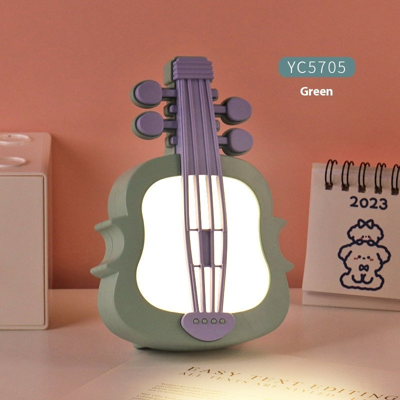 Newly Arrived at Buy Center: Violin Eye Protection Learning Desk Lamp USB Charging Green 9.5x4.8x14CM