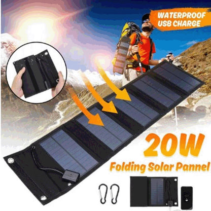 Now Available at Buy Center: Outdoor Travel Portable Foldable Solar Charger