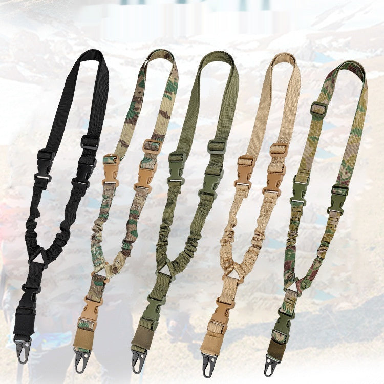 Newly Released at Buy Center: Single Point Tactical Strap Real CS Tactical Harpoon Line Military Fans Outdoor Crossbody Safety Rope