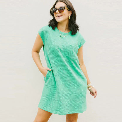 New Summer New Simple And Versatile T-shirt Style Dress Women