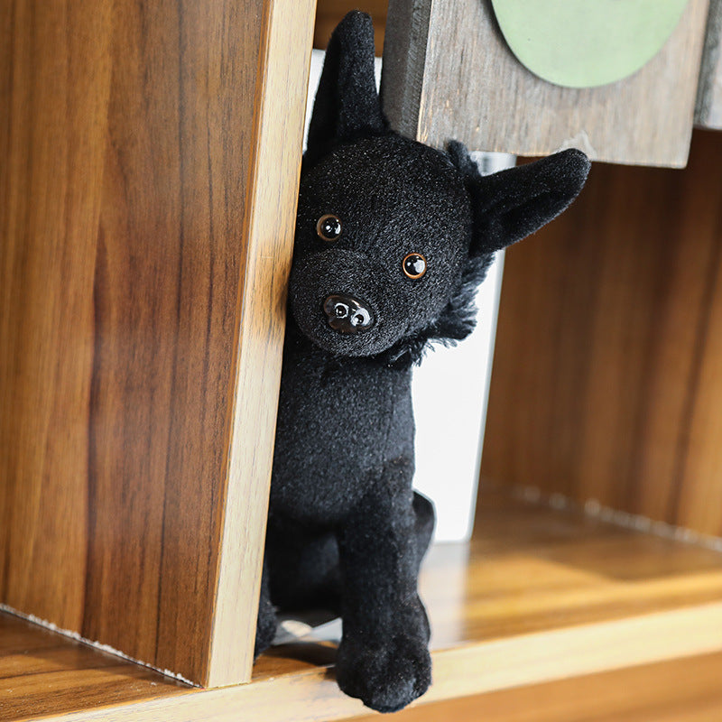 Fresh Arrivals at Buy Center: Creative Little Black Dog Plush Toy Doll