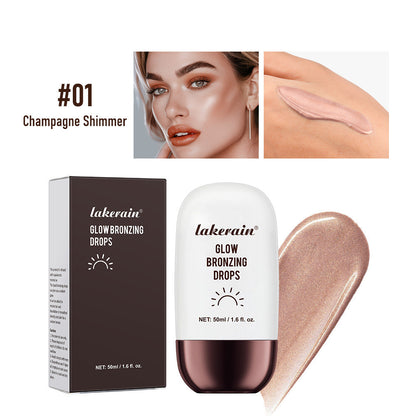 Buy Center Exclusive Offer-Bronze Highlight Drops Brightening Skin Color Modification 50ml Drops 1