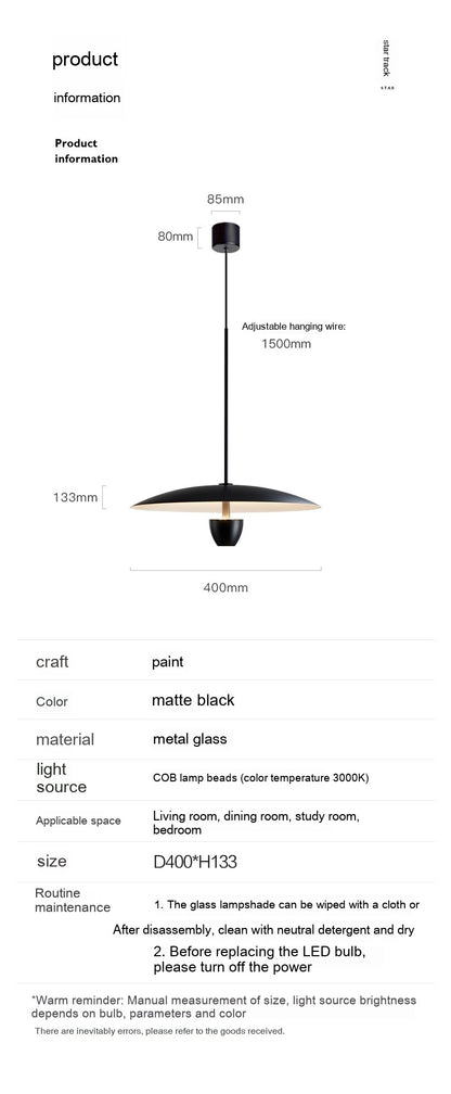 Newly Released at Buy Center: Modern Minimalist Dining Room Chandelier Nordic Minimalist Bedroom Bedside Chandelier Black