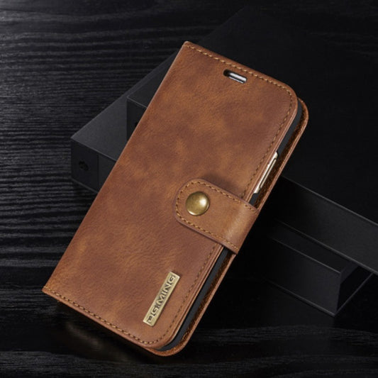 Just Arrived at Buy Center: Cowhide Two-fold Split Adsorption Mobile Phone Leather Case