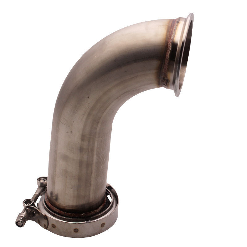 Newly Released at Buy Center: V-shaped Clamp Pipe Short Pipe Stainless Steel Foot Down Pipe