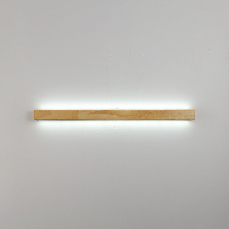 Hot New Items at Buy Center: Bedroom Bedside Background Wall Strip Hotel Lobby Mirror Front Lamp Log 60CM White Light