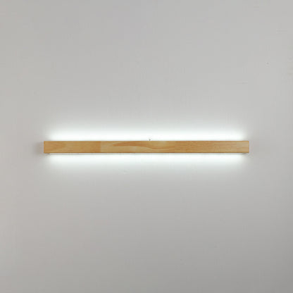 Hot New Items at Buy Center: Bedroom Bedside Background Wall Strip Hotel Lobby Mirror Front Lamp Log 60CM White Light