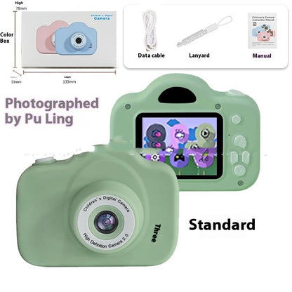 Newly Arrived at Buy Center: A3 Children's Camera Cartoon Digital Camera A3 General List Photo Green