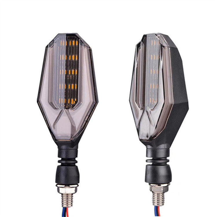 Newly Released at Buy Center: Motorcycle Modified Two-color Light Guide 30LED Steering Indicator Signal