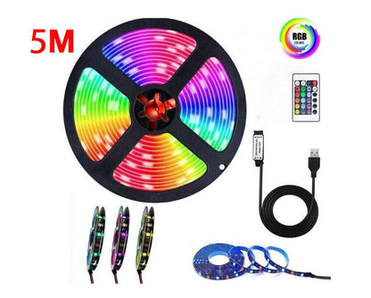 Fresh on the Scene at Buy Center: USB LED Light Strip 2-5M RGB Color 5050 Color Changing With TV Kitchen Lighting