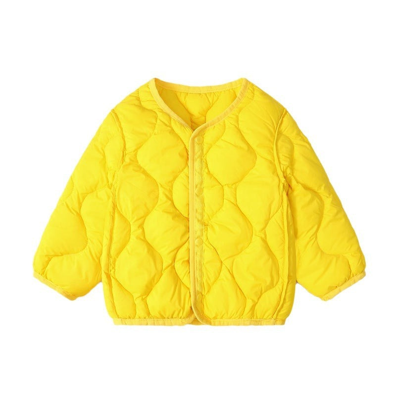 Hot New Arrivals at Buy Center: Lightweight Children's Down Short Baby Down Jacket