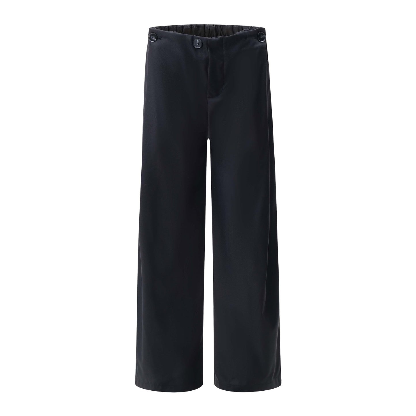 Retro New Loose Wide-leg Straight Trousers