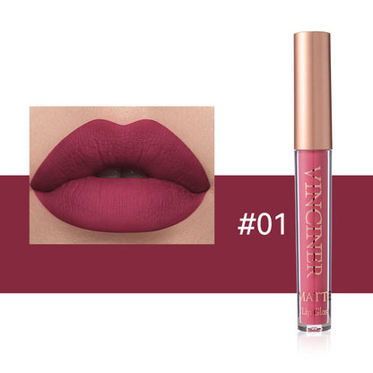 Buy Center Exclusive Offer-12 Colors Lip Lacquer Matte Liquid Lipstick Waterproof 1 Color