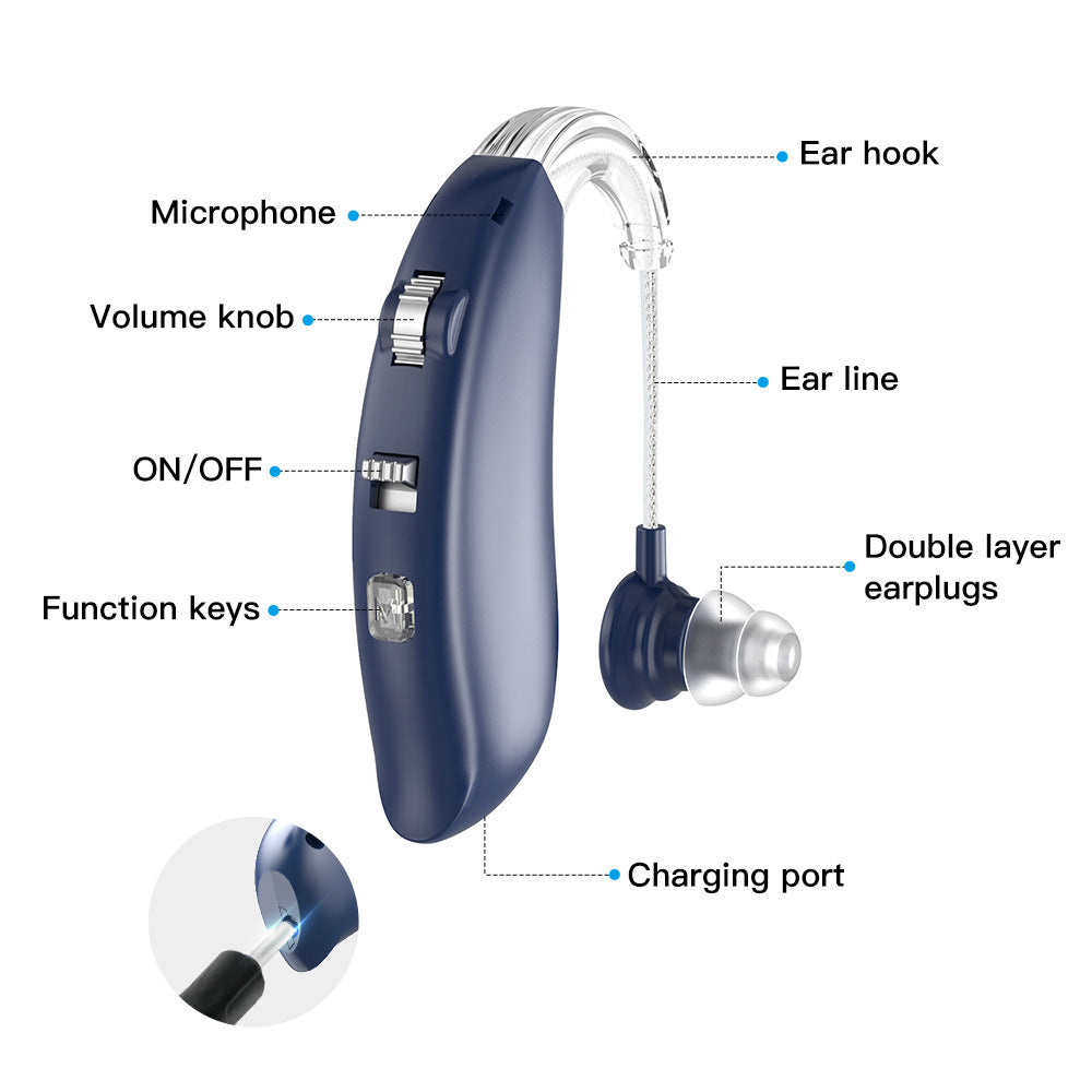 Digital Hearing Aid Bluetooth Hearing Aid Auxiliary Hearing For The Elderly Buy Center