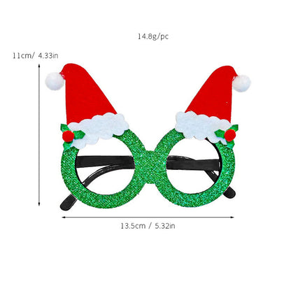 Christmas Creative Party Gathering Dress Up Glasses Buy Center