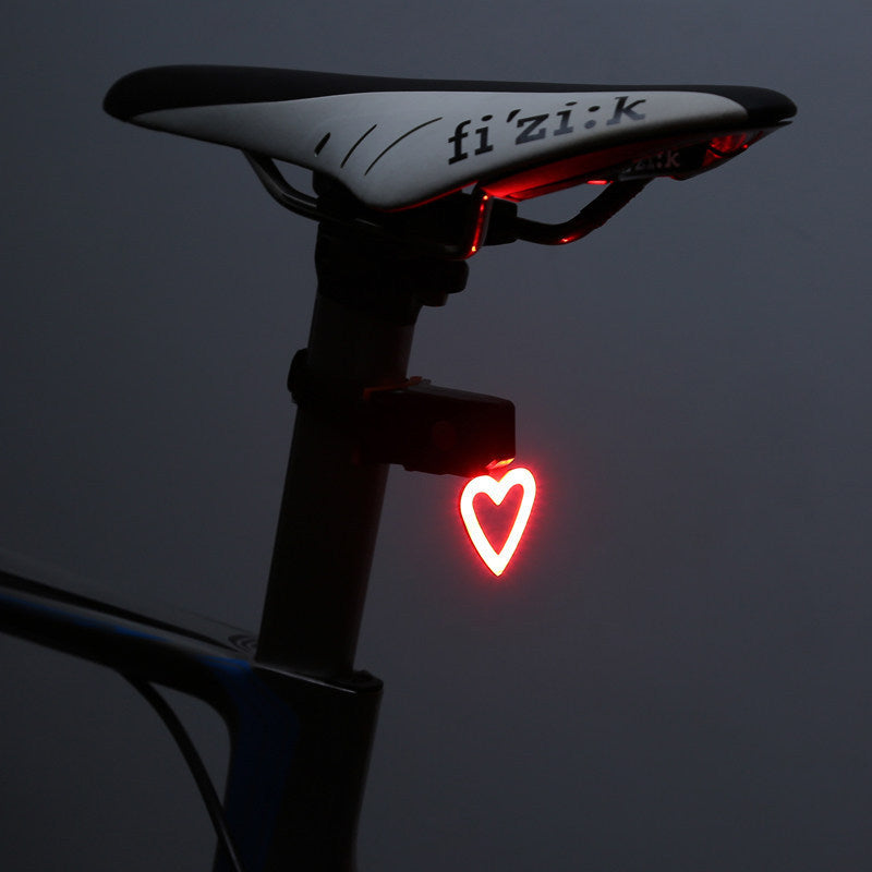 Bicycle taillight usb love