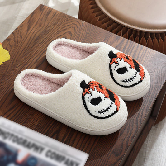 Buy Center Handpicked- Comfortable The Nightmare Before Christmas Embroidery Cotton Slippers