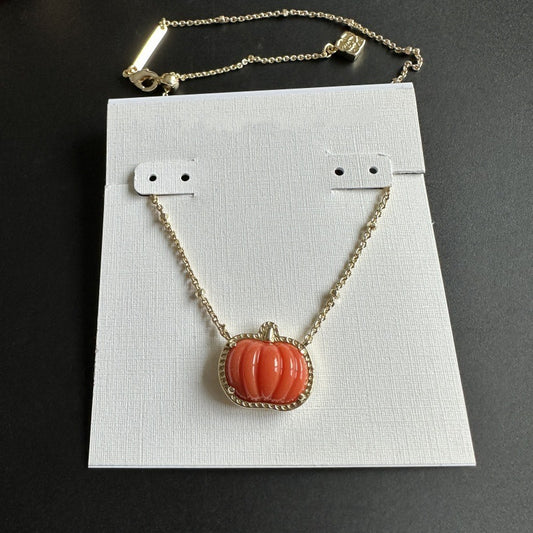 Halloween Orange Weird Atmosphere Small Pumpkin Necklace | Health, Beauty & Hair2 | Buy Center