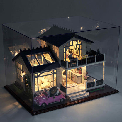 New at Buy Center: Cute Room Provence Handmade Cottage Assembled Model Villa Room Girl's Birthday Gift