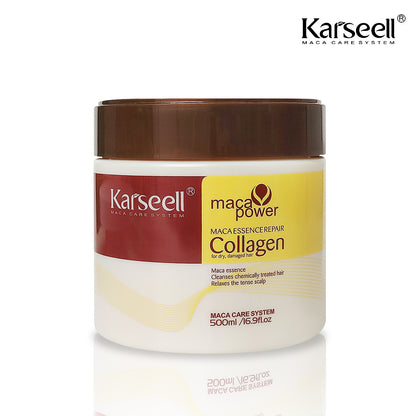 Just Arrived at Buy Center: Karseell Moisturize Maca Hair Collagen Conditioner Hair Care Repair Restore Haircare Shampoo Moisturizing Famo