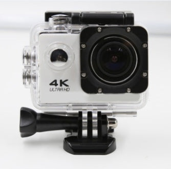 4K Waterproof Sport Camera White