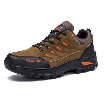 New Men's Shoes Hiking Shoes Korean Fashion Casual Sneaker Outdoor Hiking Brown